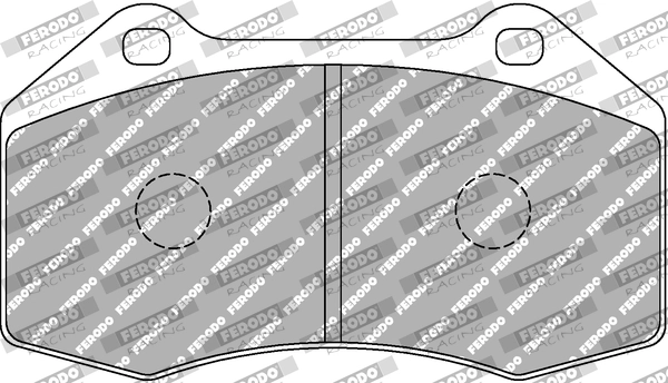 Комплект тормозных колодок дисковый тормоз ds1.11 FERODO RACING FCP1667W