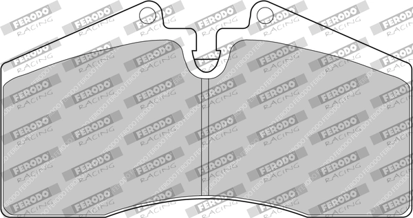 Комплект тормозных колодок дисковый тормоз ds2500 FERODO RACING FCP560H