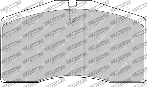 Комплект тормозных колодок дисковый тормоз ds1.11 FERODO RACING FCP891W