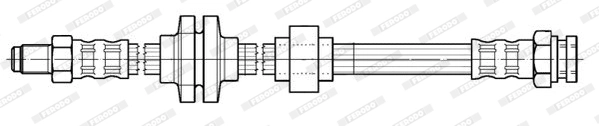 Тормозной шланг FERODO FHY2538