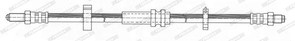 Тормозной шланг FERODO FHY2933