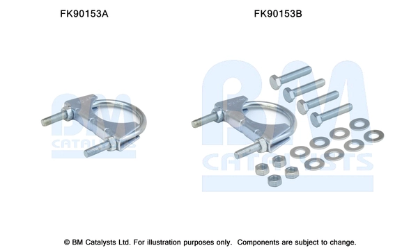 Монтажный комплект катализатор BM CATALYSTS FK90153