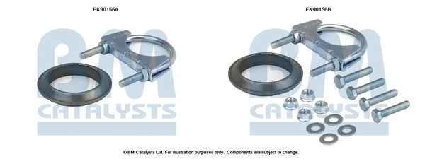 Монтажный комплект катализатор BM CATALYSTS FK90156