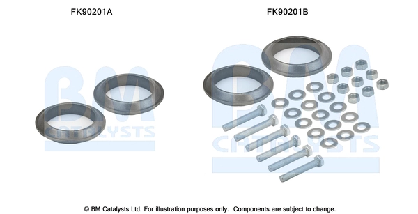 Монтажный комплект катализатор BM CATALYSTS FK90201