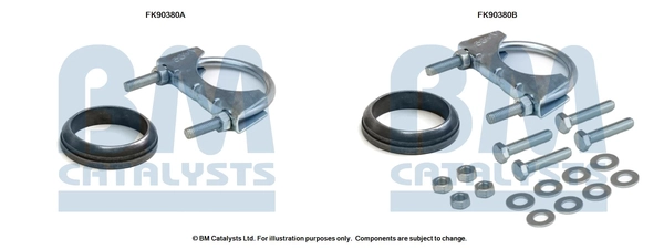 Монтажный комплект катализатор BM CATALYSTS FK90380