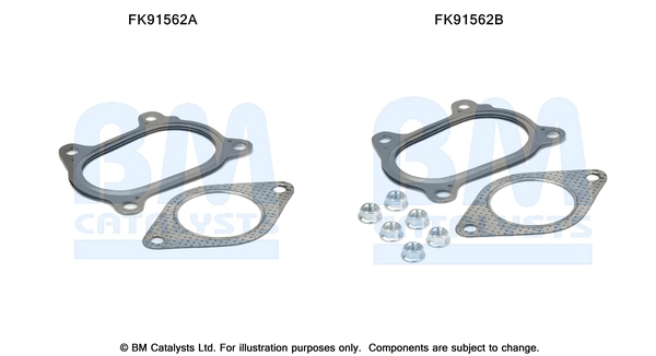 Монтажный комплект катализатор BM CATALYSTS FK91562