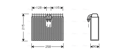 Испаритель кондиционер AVA QUALITY COOLING FTV071