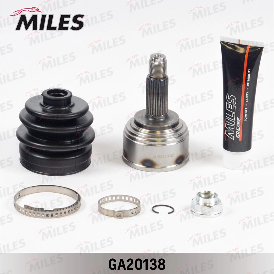Шарнирный комплект приводной вал MILES GA20138