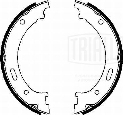 Комплект тормозных колодок стояночная тормозная система TRIALLI GF 4634