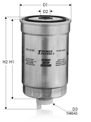 Топливный фильтр TECNECO FILTERS GS58