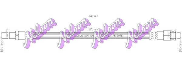 Тормозной шланг KAWE H4147