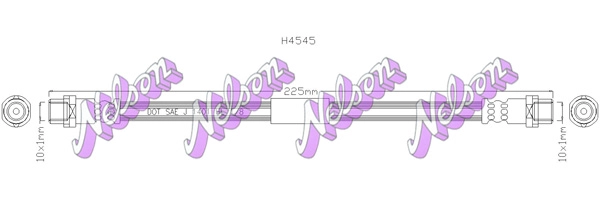 Тормозной шланг KAWE H4645