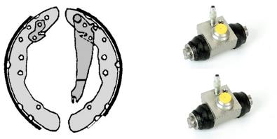Комплект тормозных колодок essential line - standard kit BREMBO H 85 032