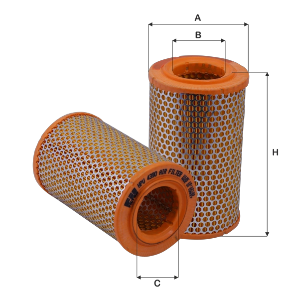 Воздушный фильтр FIL FILTER HPU 4390