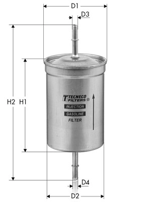 Топливный фильтр TECNECO FILTERS IN88