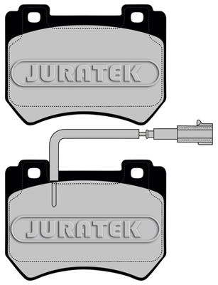 Комплект тормозных колодок дисковый тормоз JURATEK JCP4206