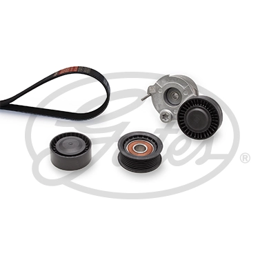 Поликлиновой ременный комплект micro-v kit unique fit GATES K015PK1165XS