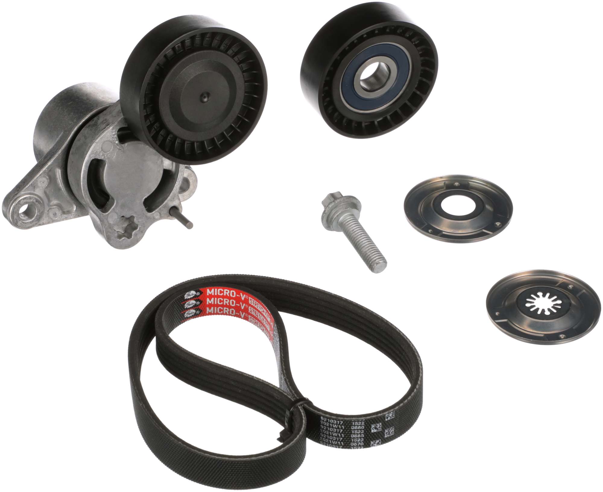 Поликлиновой ременный комплект micro-v kit GATES K015PK1960