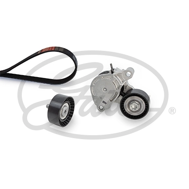 Поликлиновой ременный комплект micro-v kit unique fit GATES K016PK1715XS