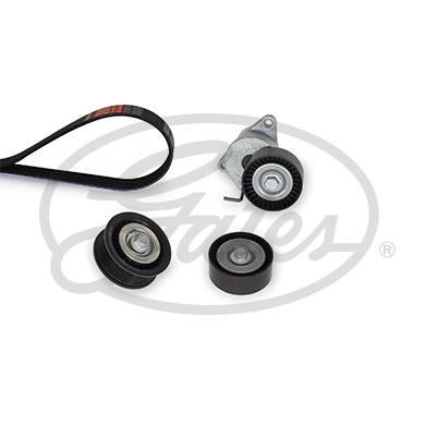 Поликлиновой ременный комплект micro-v kit unique fit GATES K016PK1843XS