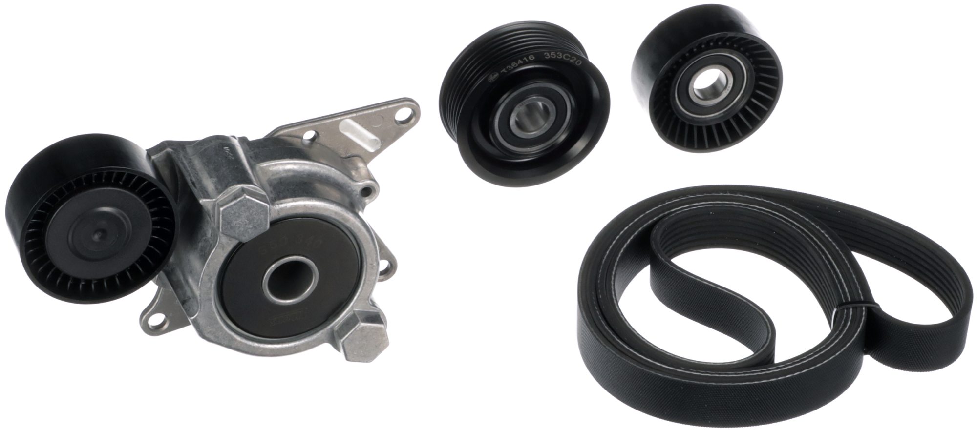 Поликлиновой ременный комплект micro-v kit GATES K017PK1870