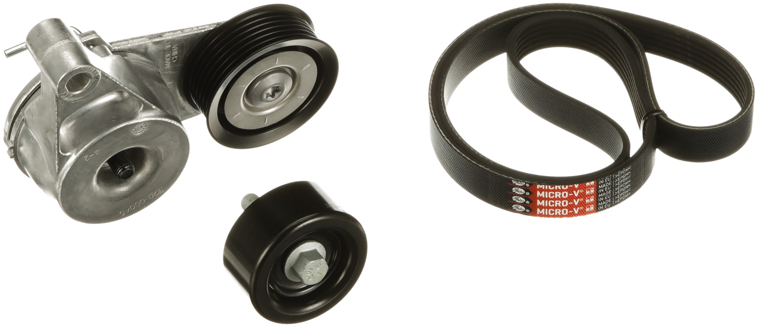 Поликлиновой ременный комплект micro-v kit GATES K026PK1780