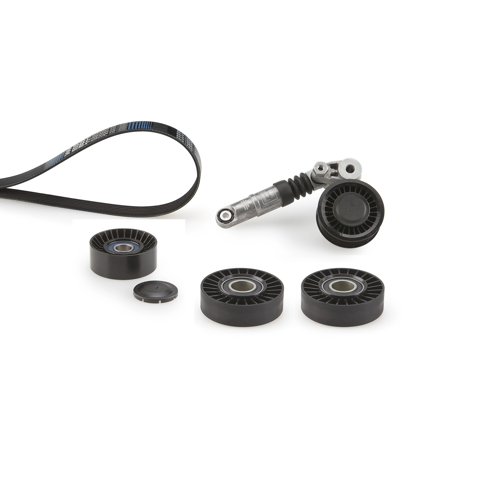 Поликлиновой ременный комплект micro-v kit unique fit GATES K046PK2580XS