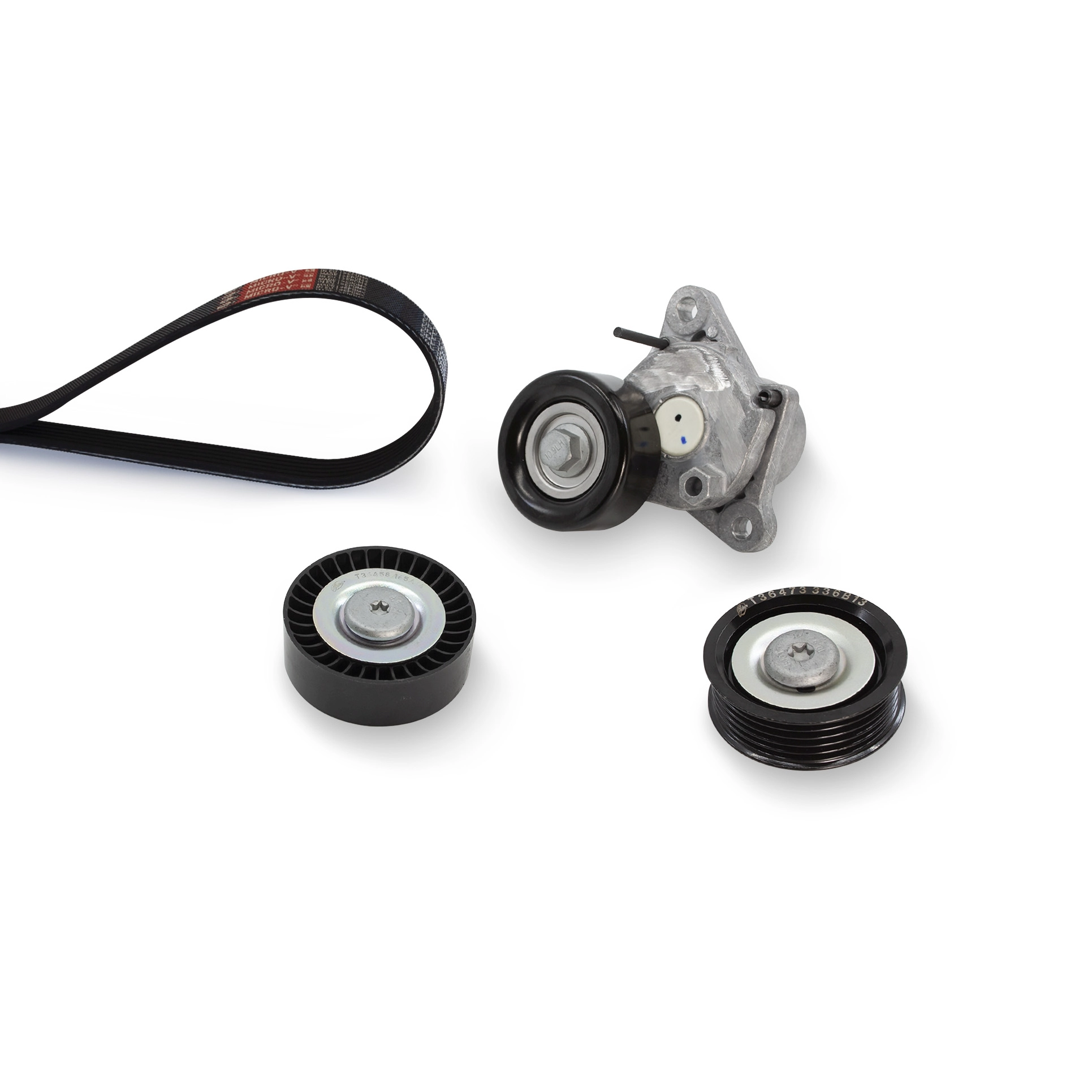 Поликлиновой ременный комплект micro-v kit GATES K055PK1645