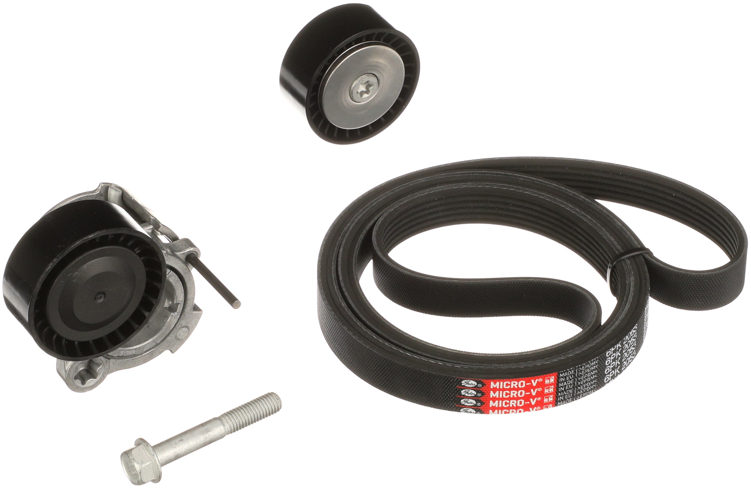 Поликлиновой ременный комплект micro-v kit GATES K076PK2063