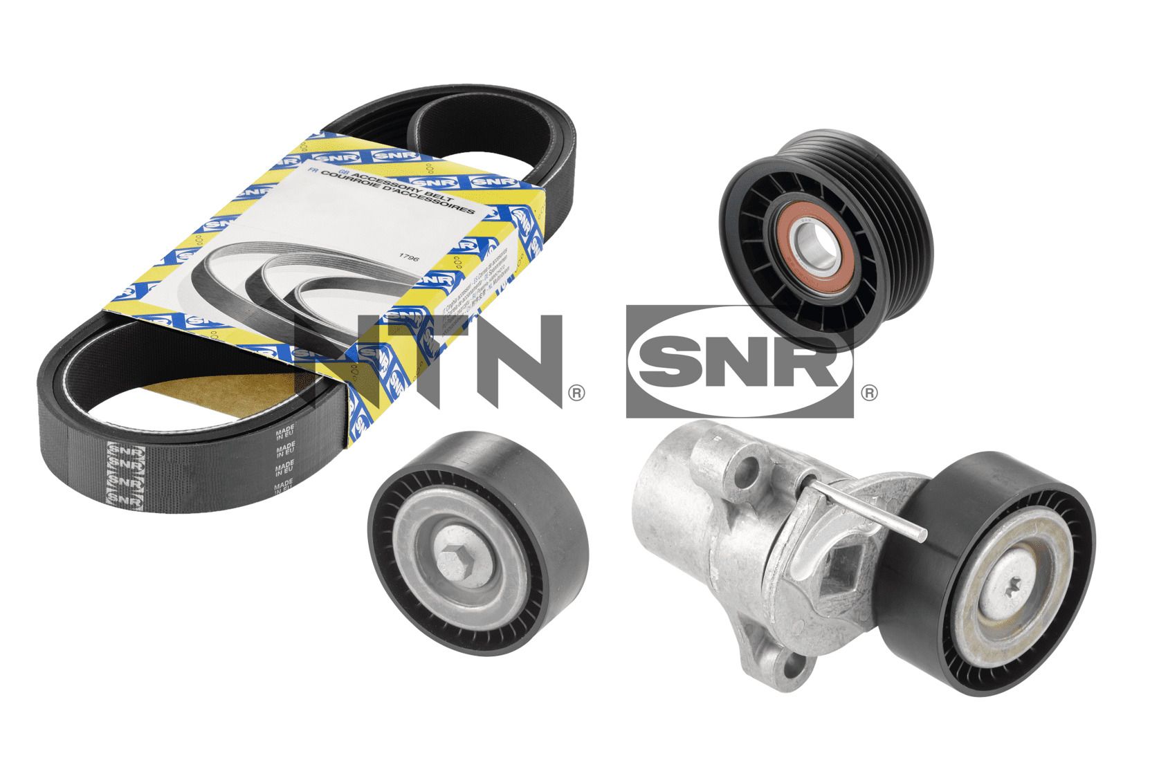 Поликлиновой ременный комплект SNR KA852.12