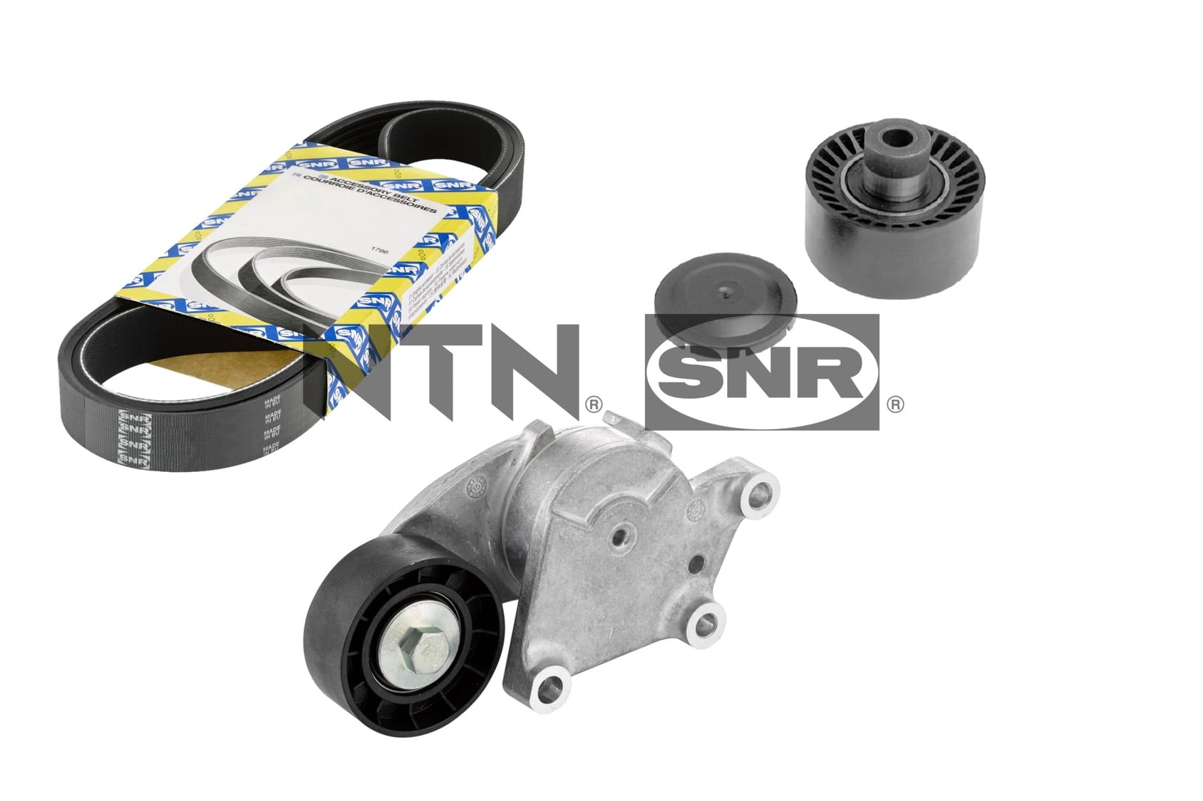 Поликлиновой ременный комплект SNR KA852.14