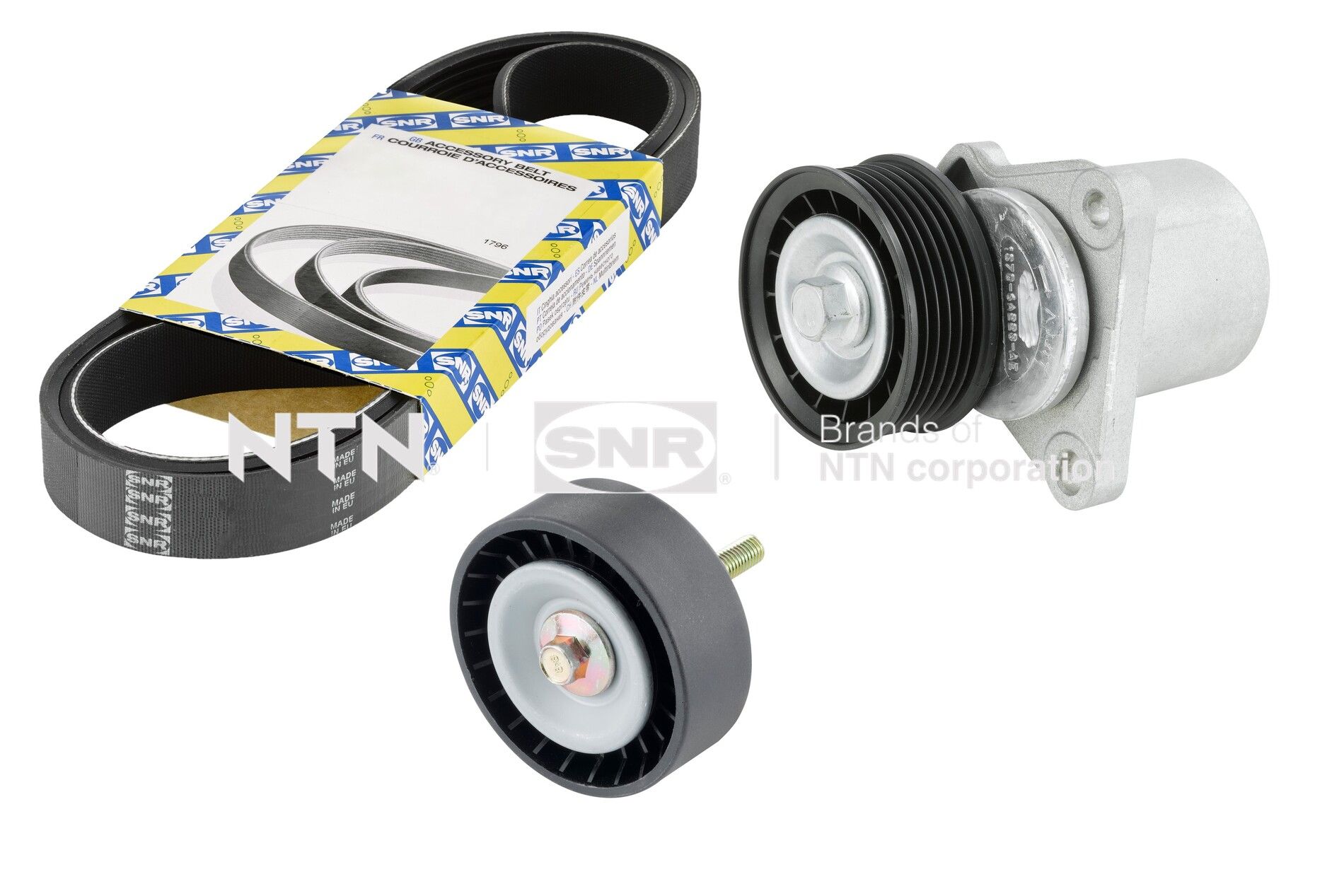 Поликлиновой ременный комплект SNR KA852.19