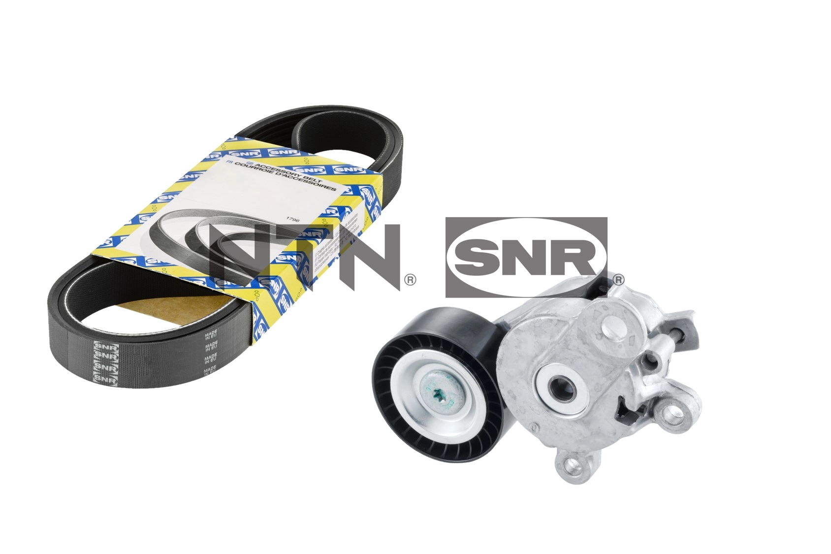 Поликлиновой ременный комплект SNR KA857.27