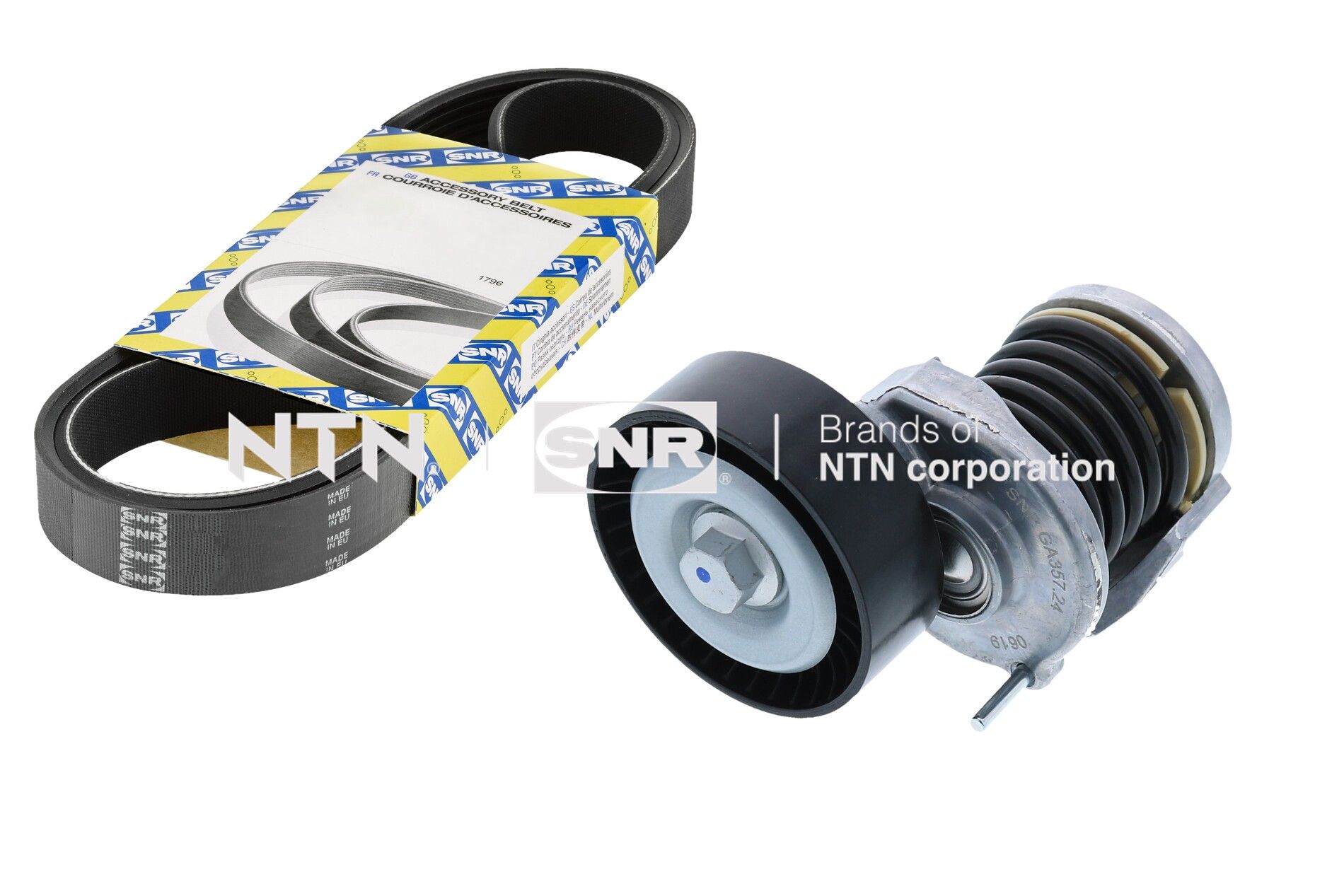 Поликлиновой ременный комплект SNR KA857.52