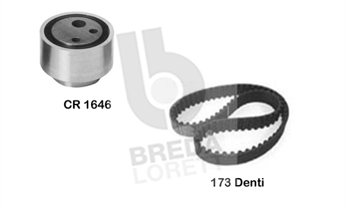 Комплект ремня грм BREDA LORETT KCD0078