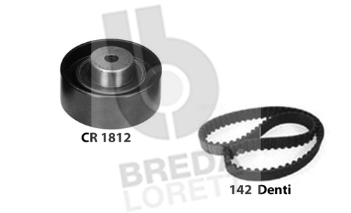 Комплект ремня грм BREDA LORETT KCD0707