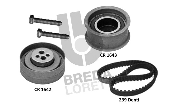 Комплект ремня грм BREDA LORETT KCD0728