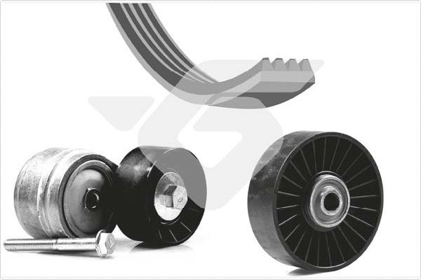 Поликлиновой ременный комплект HUTCHINSON KHV 165