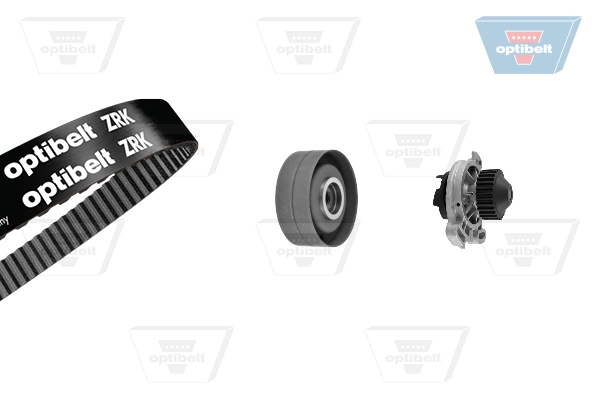 Водяной насос + комплект зубчатого ремня optibelt-wapu-kit OPTIBELT KT 1102W1