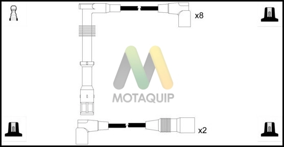 Комплект проводов зажигания MOTAQUIP LDRL1462
