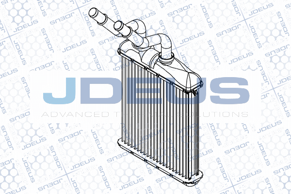 Теплообменник отопление салона JDEUS M-200007A