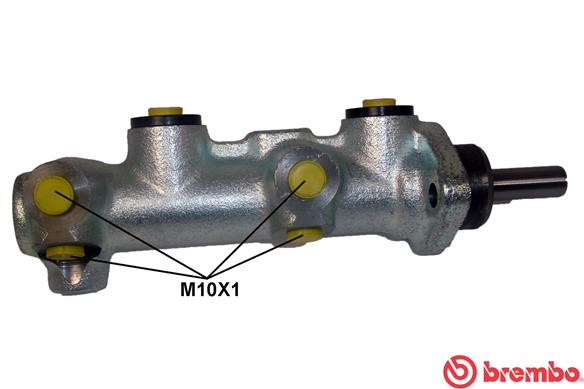 Главный тормозной цилиндр essential line BREMBO M A6 001