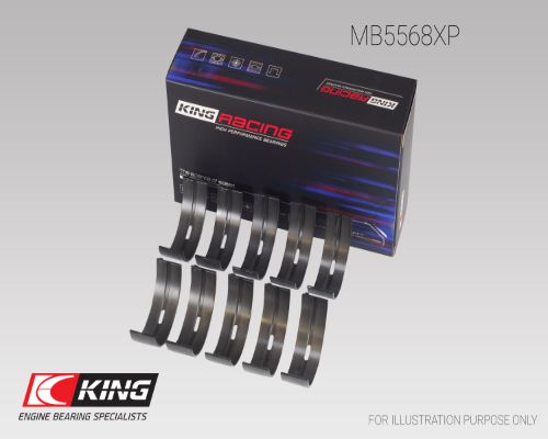 Комплект подшипников коленчатого вала KING MB5568XP