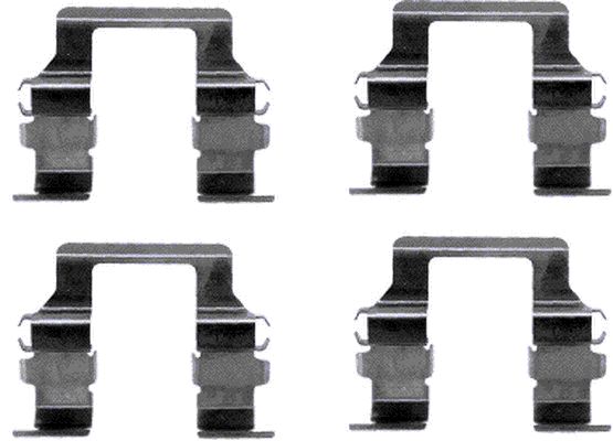 Комплектующие колодки дискового тормоза MINTEX MBA1164