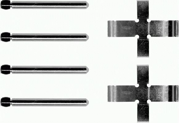 Комплектующие колодки дискового тормоза MINTEX MBA905