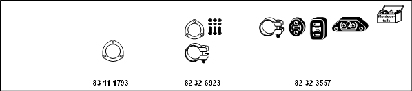 Система выпуска ог HJS MT-Fi103