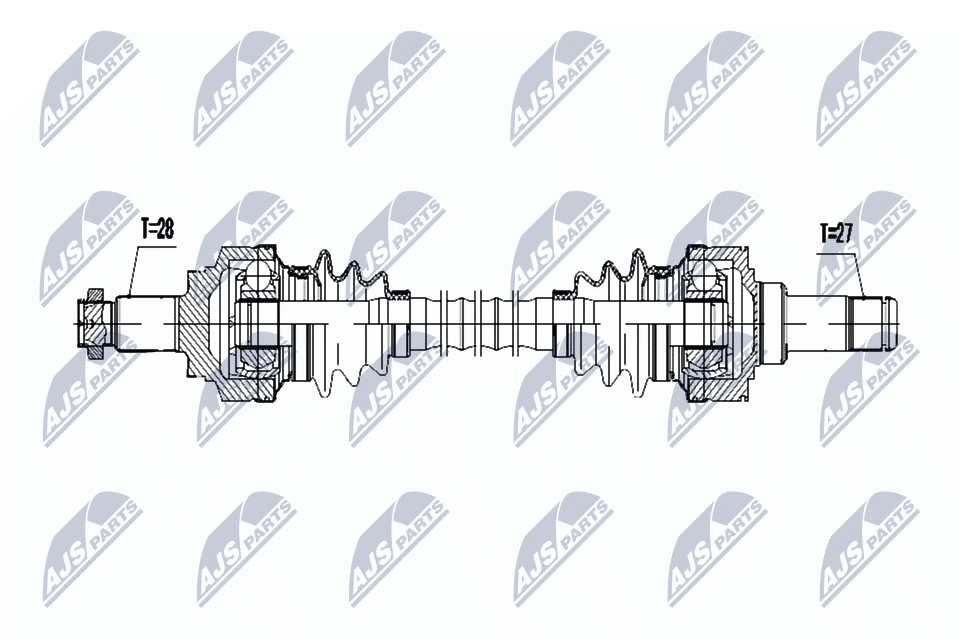 Приводной вал NTY NPW-BM-051