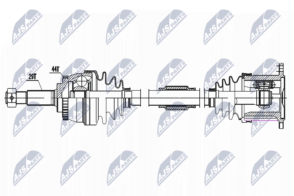 Приводной вал NTY NPW-NS-161