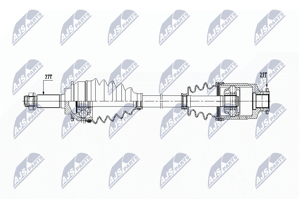 Приводной вал NTY NPW-SB-031