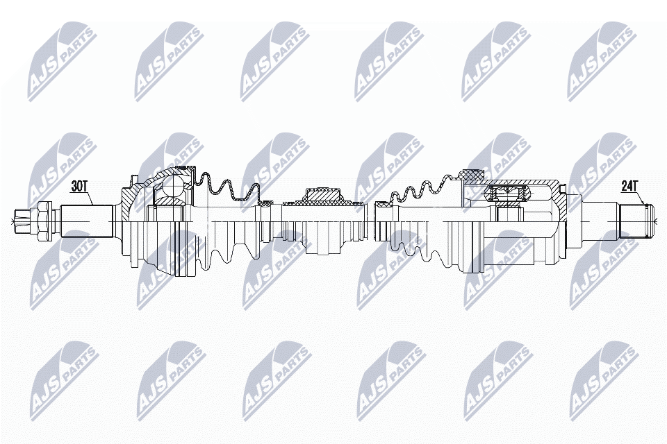 Приводной вал NTY NPW-TY-184